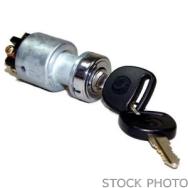 Ignition Switch W/Key, Passenger Side Front