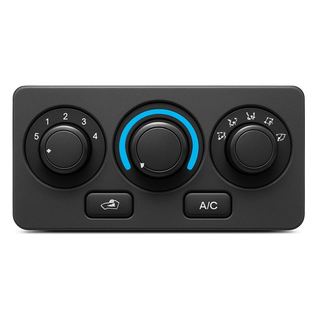 Heater and A/C controls