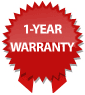 1-year warranty